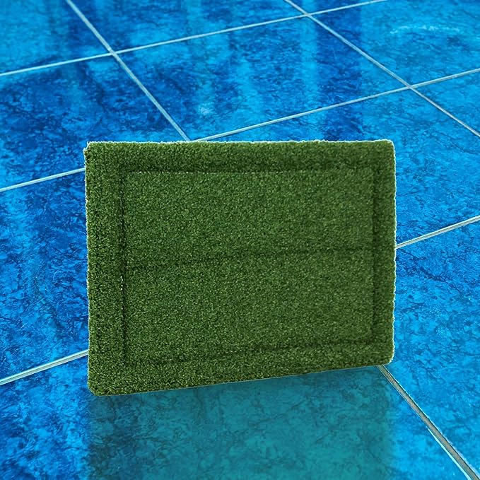 Americo Manufacturing 40291420 Turfscrub Single-Sided Coarse Bristle Brush Type Floor Pads (4 Pack), 14" x 20"