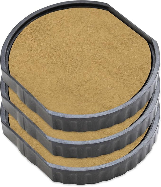 E/R40 Replacement Pad Compatible for 2000 Plus Printer R40 - Water Based - Pack of 3 - Dry (No Ink Color)