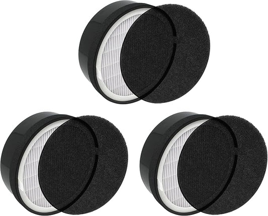 LV-H132-RF Premium H13 True HEPA Replacement Filter Compatible with Levoit Air Purifier LV-H132 Also Compatible with other select Air Purifiers see listing for details Pack of 3
