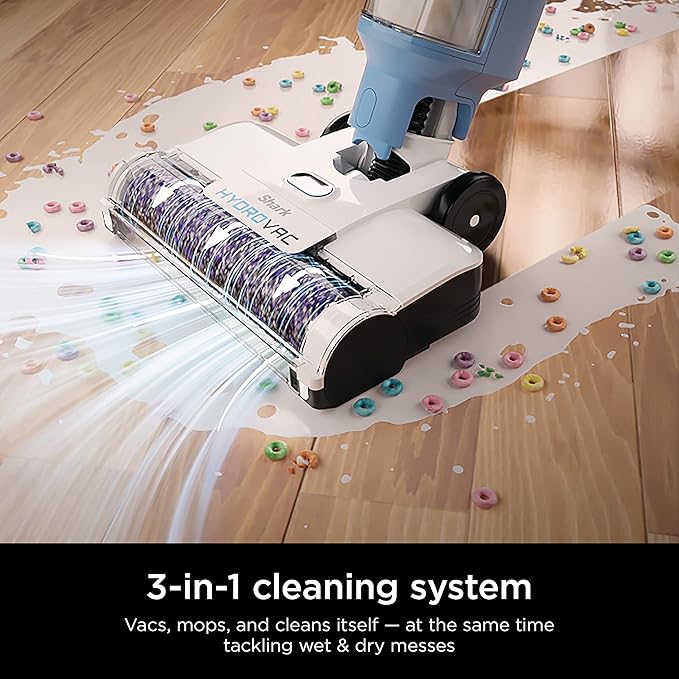 Shark HydroVac 2-Pack Antimicrobial Brushroll* for All Sealed Hard Floors and Area Rugs, Replacement Brushrolls for All Hydrovac 3-in-1 Multi-Surface Cleaners, Purple, WDB2
