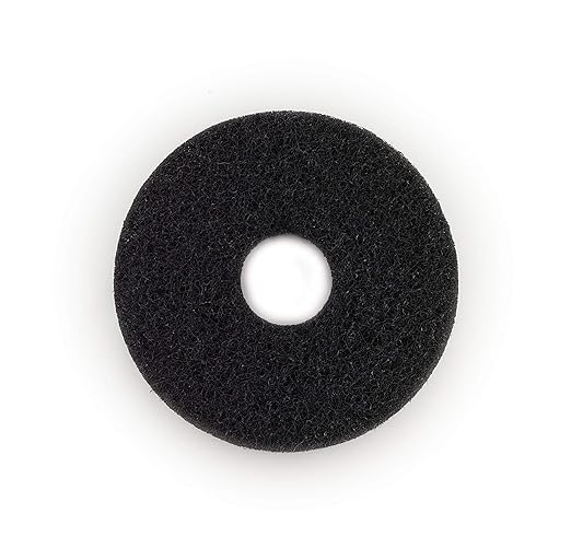 Oreck Commercial - 437.071 437071 Strip Orbiter Pad, 12" Diameter, Black, For ORB550MC Orbiter Floor Machine