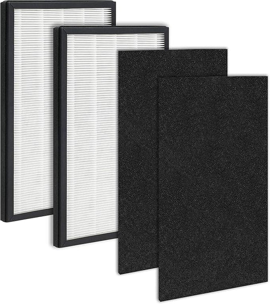 Fette Filter - True HEPA Air Purifier Filter Compatible with Germ Guardian FLT5600 Filter N for Model AC5600W. Compare to Part # FLT5600. (Pack of 2)