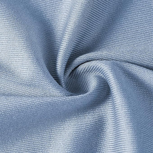 6 Pack Microfiber Glass Cleaning Cloth, 16 Inch X 16 Inch, Lint Free Quickly Clean Window, Glasses, Windshields, Mirrors, and Stainless Steel, Dark Blue