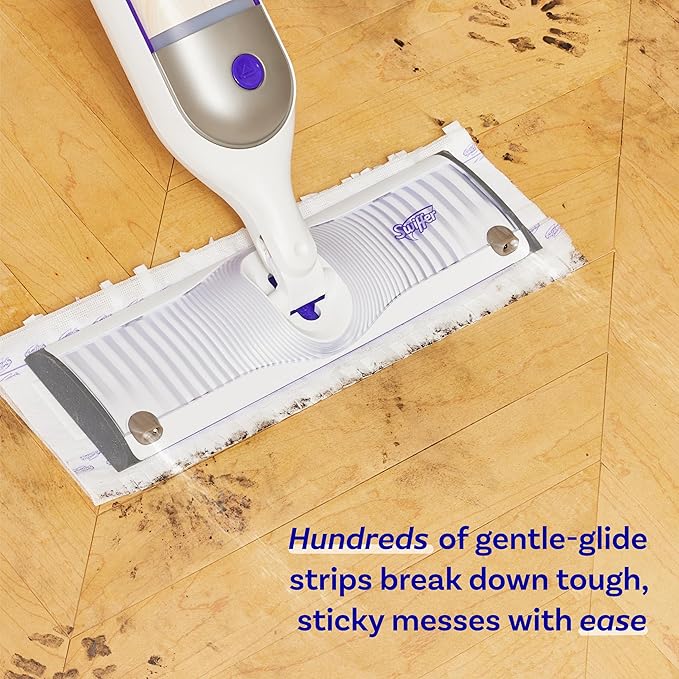 Swiffer PowerMop Wood Mopping Pad Refills for Floor Cleaning, 11 Count (Pack of 2)