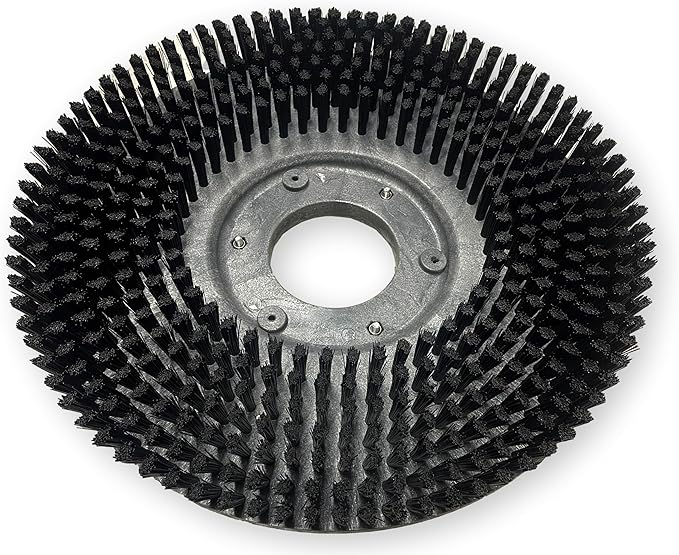 Viper VF90411 Scrubbing Brush Disc 17 Inches Diameter, Polypropylene Bristles, Black; Commercial Grade; Viper AS510C, AS510B, AS510, AS430C, AS430B, AS430 and Clarke CA30 17E and 20B