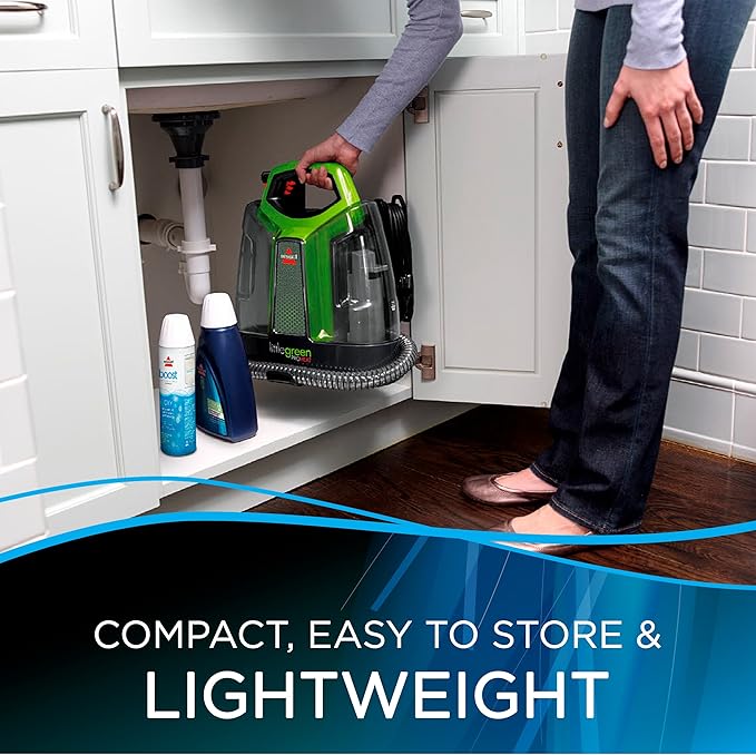 Bissell Little Green Original ProHeat Machine - Portable Carpet & Upholstery Steam Cleaner