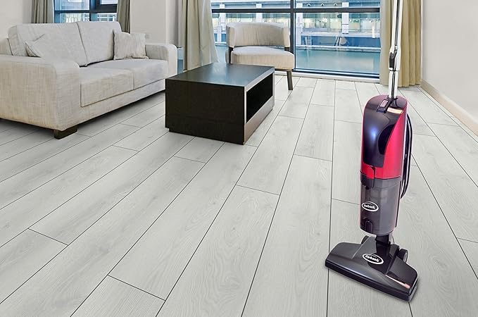Ewbank EPV1100 4-in-1 Floor Cleaner, Scrubber, Polisher and Vacuum, Red Finish, 23-Foot Power Cord