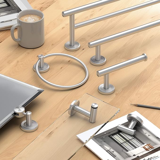 Gatco 4290A Latitude II, Towel Bar, 30”, Satin Nickel