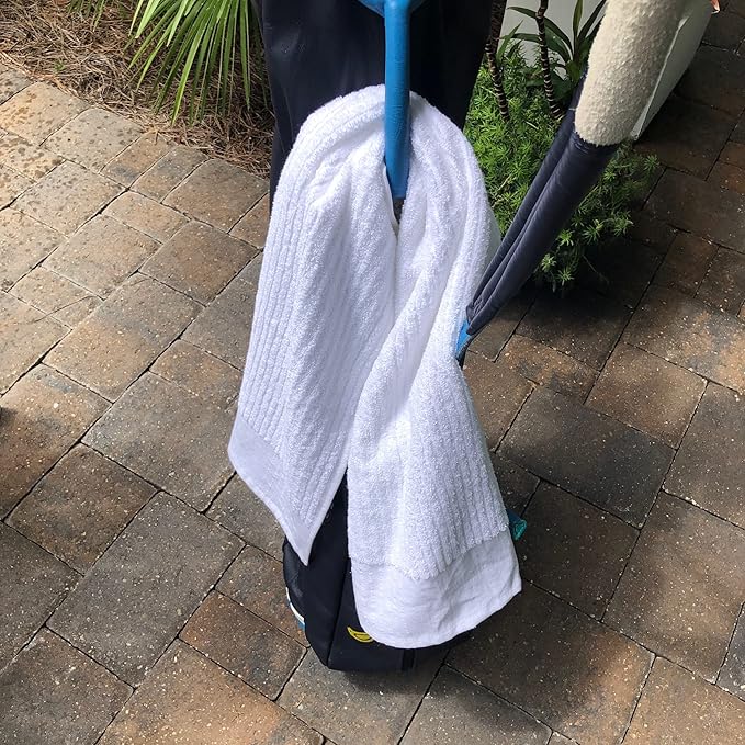 Caddy Golf Towel - Extra-Large 22” X 44” Caddie Towel Used by Tour Professionals, Premium Soft Cotton, Superior Absorption Caddy Towel | 5 Stylish Colors