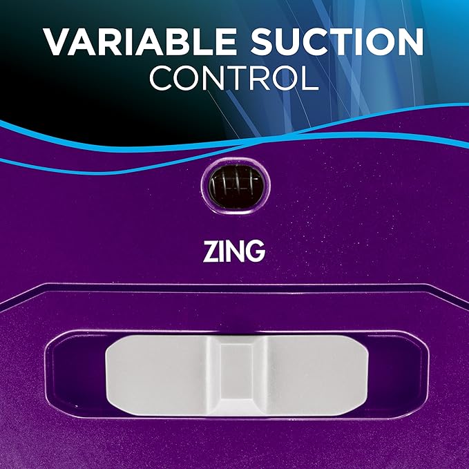 Bissell Zing Lightweight, Bagged Canister Vacuum, Purple, 2154A