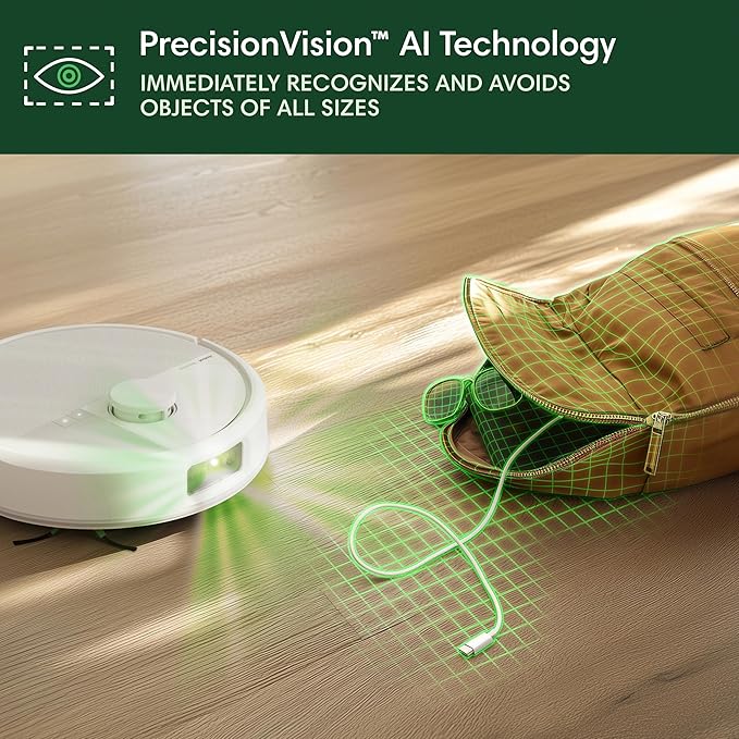 iRobot Roomba Max 705 Vac Robot Vacuum + AutoEmpty Dock - Extreme Power-Lifting Suction, Anti-Tangle Dual Rubber Brushes, Self-Empties, Recognizes and Avoids Obstacles, LiDAR Navigation
