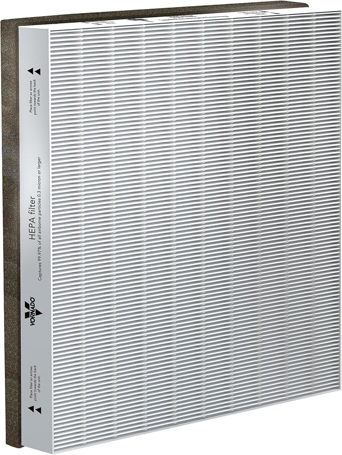 Vornado MD1-0022 Air Purifier Filter, 1 Count (Pack of 1), White