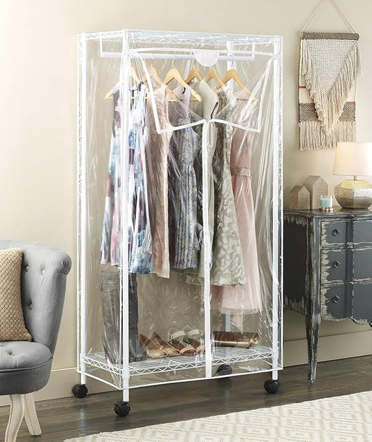 Whitmor Modern Industrial Wardrobe