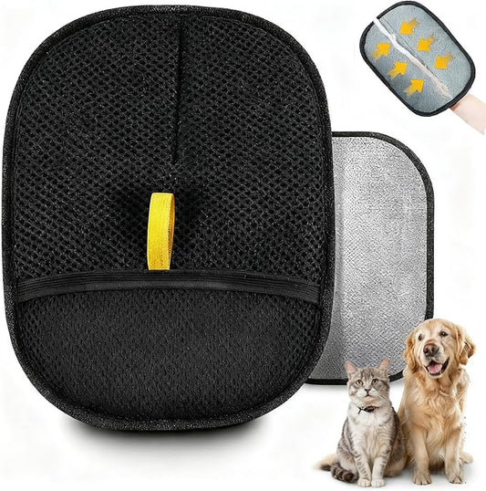 Pet Hair Removal Glove for Cats & Dogs 2025 New Electrostatic Pet Hair Remover Glove, Washable Reusable Animal Fur Removal Tool for Clothing, Couch, Carpet, Car Seat
