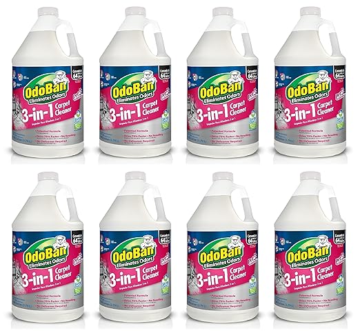 OdoBan 3-in-1 Carpet Cleaner, Made in the USA, 8 Gallons