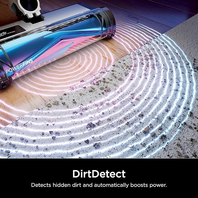 Shark Detect Pro Cordless Vacuum with PowerFins Brushroll, Stick/Handheld (2-in-1), Ash Purple/Grey, IW1120
