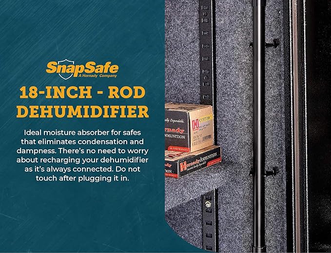 SnapSafe 75904 Gun Safe Dehumidifier Rod, 18-Inch