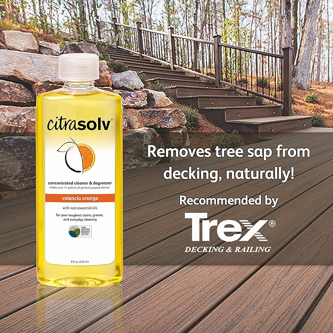 Citra Solv Concentrated Cleaner & Degreaser, Deodorizer, Home & Outdoor, Adhesive Remover, Natural Orange Oil 16 fl oz (12)