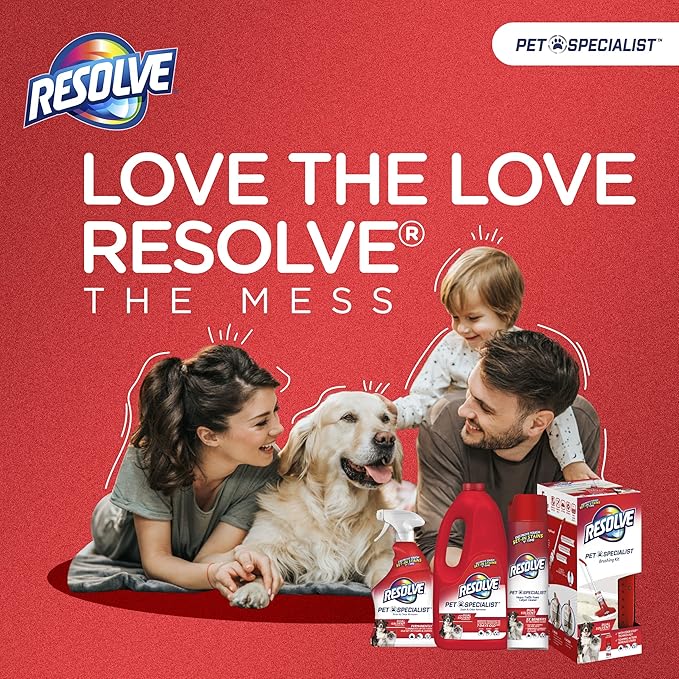 Resolve Pet Specialist Carpet Cleaner, Stain Remover and Odor eliminator, Floor and Upholstery Cleaner, refill for trigger, 60 oz