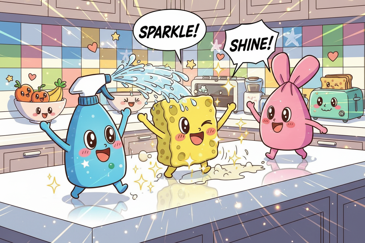 Surface Cleaning 만화이미지